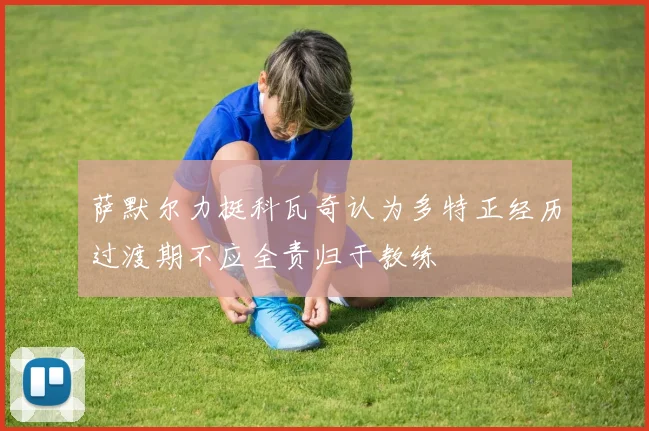 萨默尔力挺科瓦奇认为多特正经历过渡期不应全责归于教练